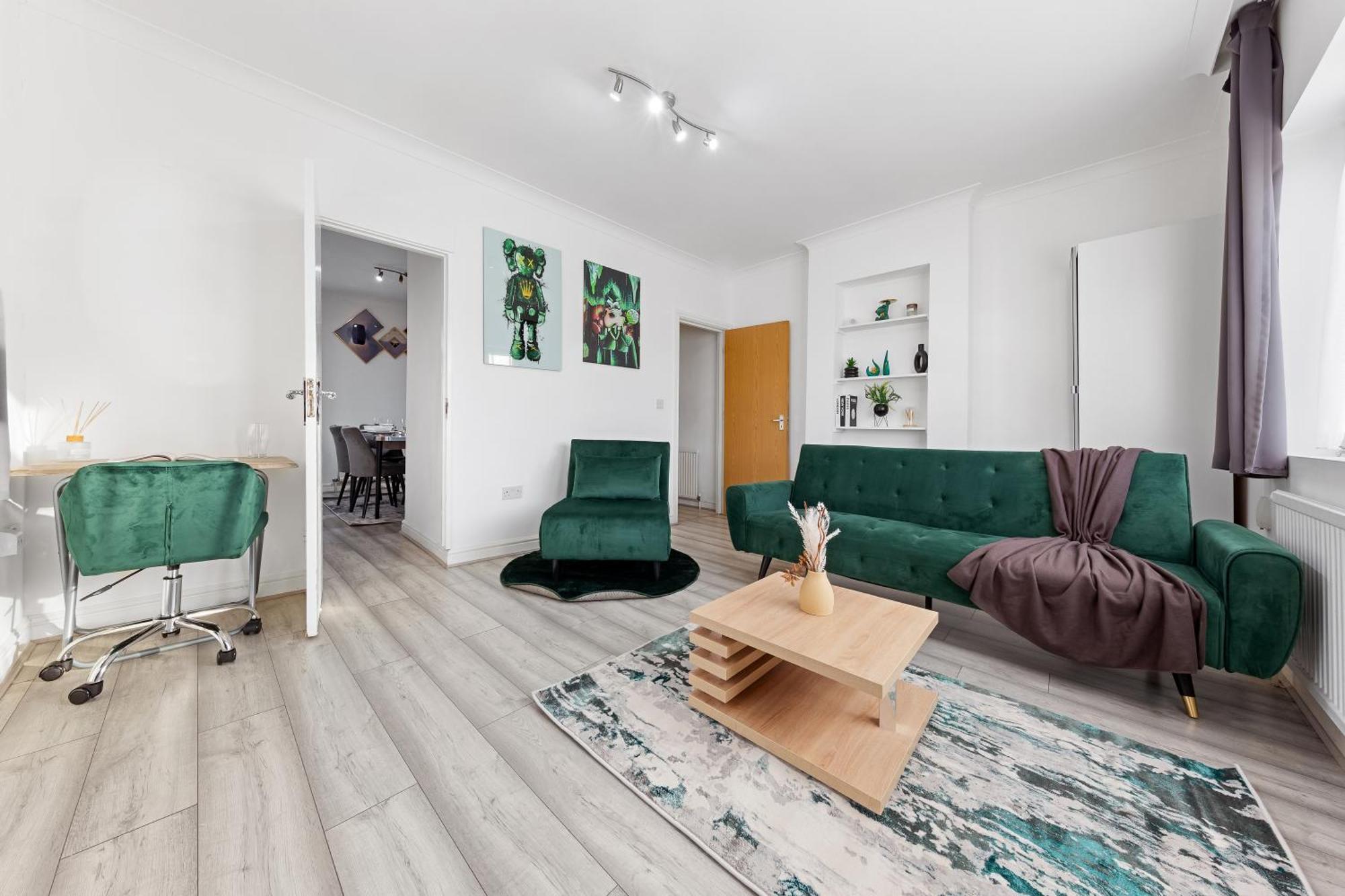 Green Hype - 10 Mins To Stadium - Sleeps 8 Londra Dış mekan fotoğraf
